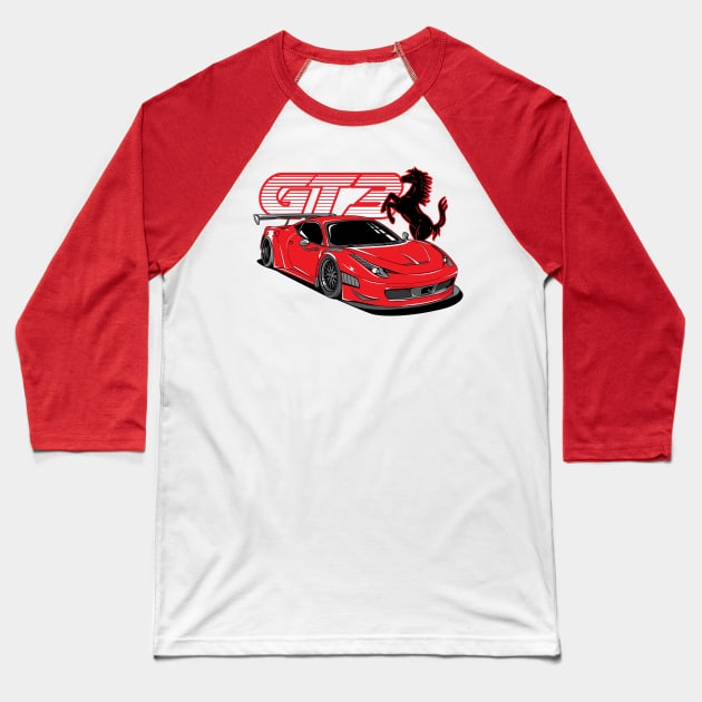 Supercar GT3 Baseball T-Shirt by melsa